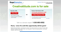 Desktop Screenshot of creativattitude.com